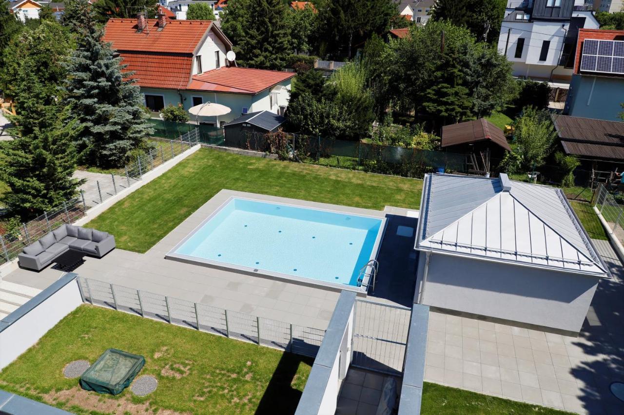 Balcony/Pool/Free Parking Garage Studio Wien Ngoại thất bức ảnh